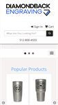Mobile Screenshot of diamondbackengraving.com